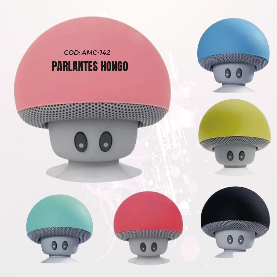 parlante hongo parlante hongo