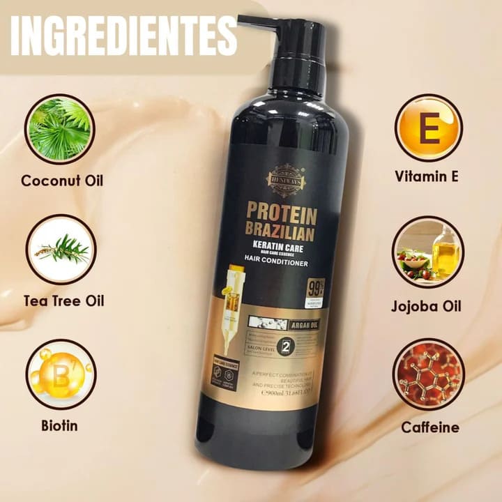 kit shampoo + acondicionador de keratina kit shampoo + acondicionador de keratina
