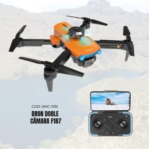 dron doble camara f187
