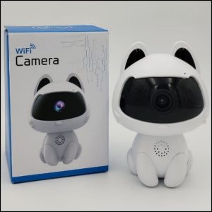 camara robot hd seguridad gatito