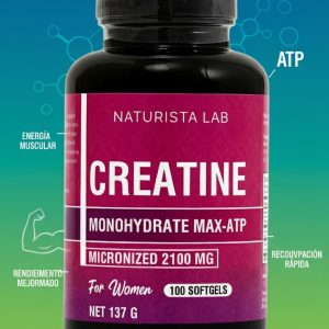creatina en capsulas con aceite de coco