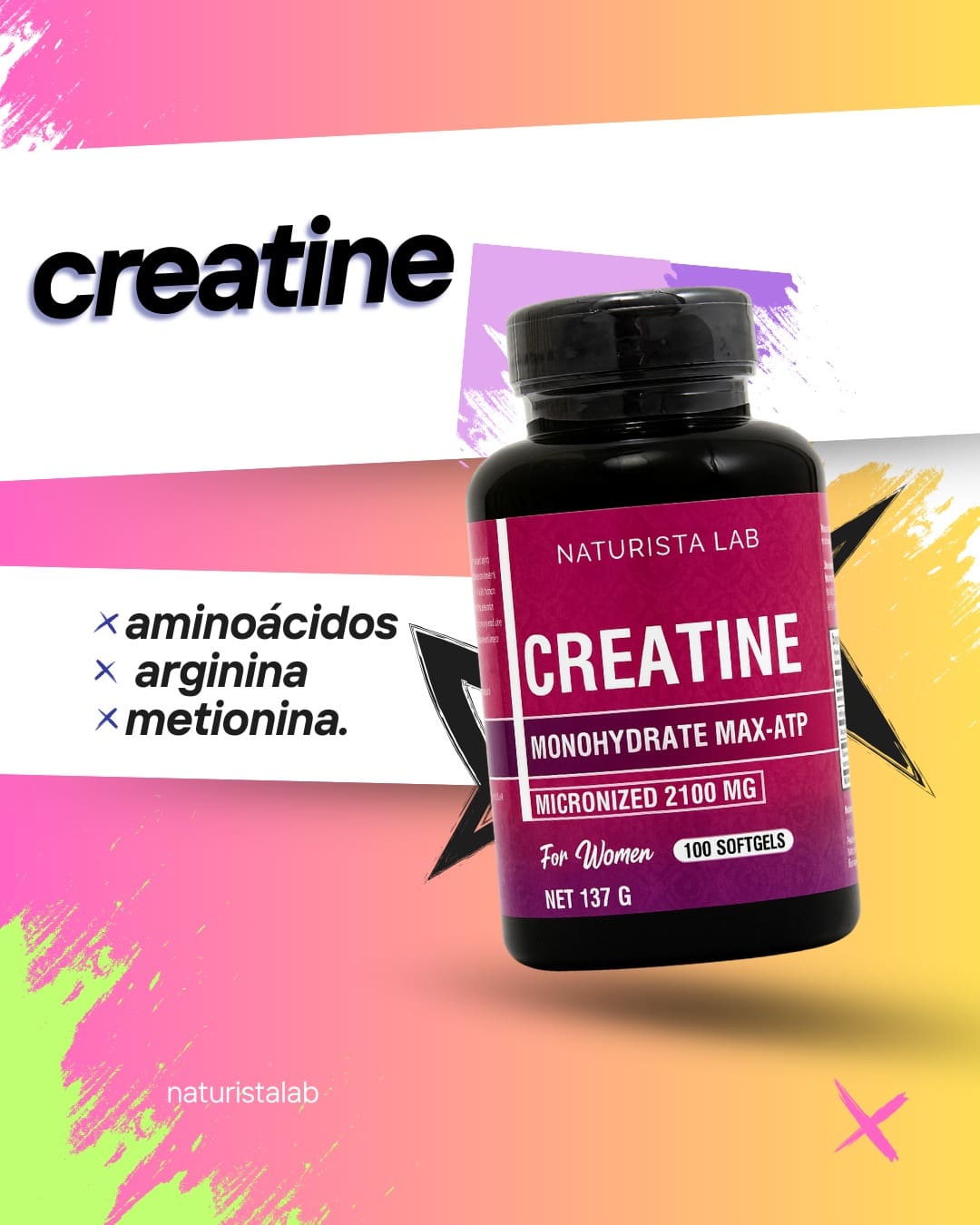 creatina en capsulas con aceite de coco creatina en capsulas con aceite de coco