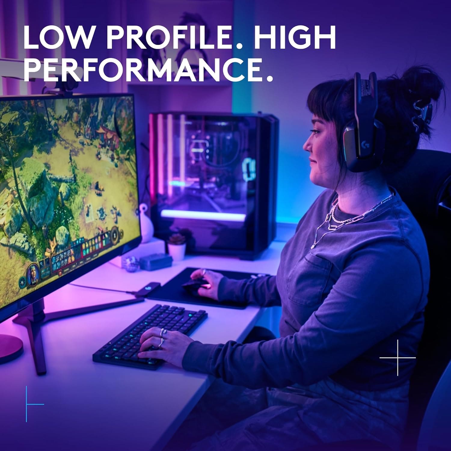 logitech g515 tkl | teclado gaming inalámbrico | low profile logitech g515 tkl | teclado gaming inalámbrico | low profile