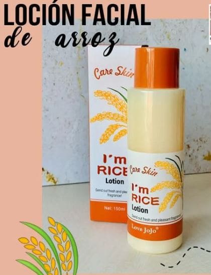 tónico y crema de arroz tónico y crema de arroz